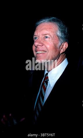 15 juin 1976, des Moines, Iowa, USA : candidat à la présidence JIMMY CARTER à la veille de sa victoire primaire en Iowa. James Earl 'Jimmy' carter, Jr. (né le 1er octobre 1924), était le 39e président des États-Unis de 1977 à 1981. (Crédit image : © Ken Hawkins/ZUMApress.com) Banque D'Images