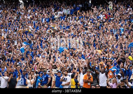 Les fans de Chelsea célèbrent la finale de la Coupe du monde des clubs de la FIFA 2025 contre le Paris Saint-Germain, le dimanche 13 juillet 2025, au MetLife Stadium, dans East Rutherford, NJ Chelsea a battu le PSG 3-0. (Jon Endow/image du sport) Banque D'Images