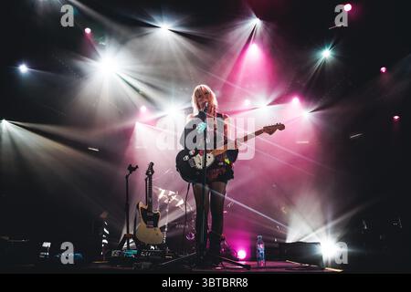 Roskilde, Danemark. 03 juillet 2025. Le chanteur américain, musicien auteur-compositeur Wisp donne un concert en direct lors du festival de musique danois Roskilde Festival 2025 à Roskilde. Banque D'Images
