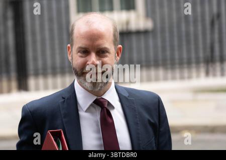 Londres, Royaume-Uni. 15 juillet 2025. Jonathan Reynolds, secrétaire d'entreprise, lors d'une réunion du cabinet au 10 Downing Street London. Crédit : Ian Davidson/Alamy Live News Banque D'Images