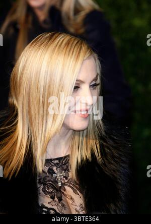 Madonna à la Vanity Fair Oscar Party à Sunset Tower à West Hollywood, Los Angeles - 27 février 2011 Banque D'Images