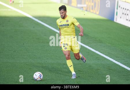 13 septembre 2020, Villarreal, CASTELLON, ESPAGNE : Alfonso Pedraza de Villarreal CF lors de la mach de la Liga Santander entre Villarreal et Huesca à l'Estadio de la Ceramica, le 13 septembre 2020 à Vila-real, Espagne (crédit image : © Maria Jose Segovia/AFP7 via ZUMA Wire) Banque D'Images