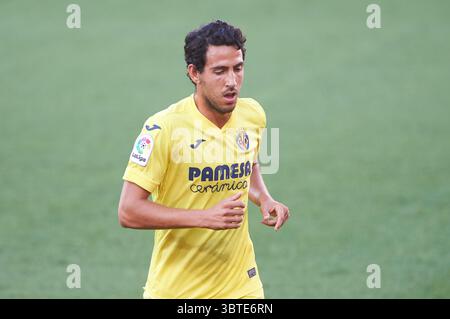13 septembre 2020, Villarreal, CASTELLON, ESPAGNE : Daniel Parejo de Villarreal CF lors de la mach de la Liga Santander entre Villarreal et Huesca à l'Estadio de la Ceramica, le 13 septembre 2020 à Vila-Real, Espagne (crédit image : © Maria Jose Segovia/AFP7 via ZUMA Wire) Banque D'Images
