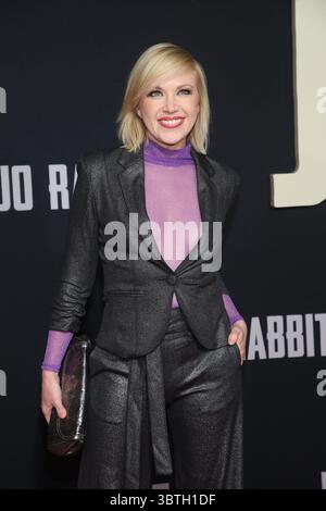 15 octobre 2019, Los Angeles, États-Unis d'Amérique : Adrienne Frantz arrivant à la première de ''Jojo Rabbit'' au Post 43 le 15 octobre 2019 à Los Angeles, Californie (crédit image : © Famous/Ace Pictures via ZUMA Press) Banque D'Images