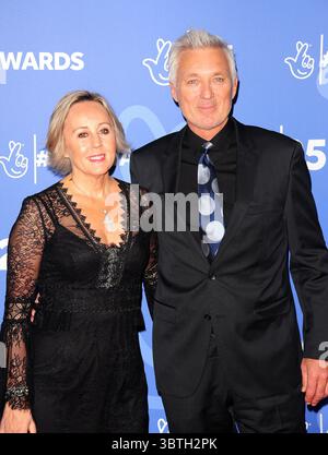 16 octobre 2019, Londres, Royaume-Uni de Grande-Bretagne et d'Irlande du Nord : Shirlie Kemp et Martin Kemp assistent aux National Lottery Awards au Television Studios à Wood Lane le 15 octobre 2019 à Londres (crédit image : © Famous/Ace Pictures via ZUMA Press) Banque D'Images