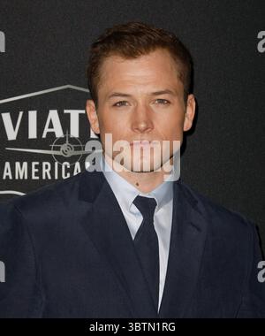 3 novembre 2019, Los Angeles, CA, USA : BEVERLY HILLS, CALIFORNIE - 03 NOVEMBRE : Taron Egerton assiste à la 23e cérémonie annuelle des Hollywood film Awards au Beverly Hilton Hotel le 3 novembre 2019 à Beverly Hills, Californie. Photo : Crash/imageSPACE (crédit image : © Imagespace via ZUMA Wire) Banque D'Images