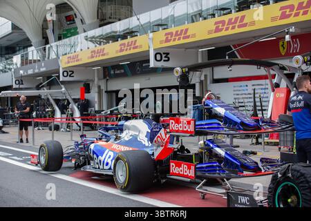 14 novembre 2019, Sao Paulo, Sao Paulo, Brésil : Journée de préparation pour le Grand Prix de formule 1 du Brésil 2019 sur le circuit Interlagos, à Sao Paulo, Brésil. Le grand prix sera célébré dimanche prochain, le 17 novembre. (Crédit image : © Paulo Lopes/ZUMA Wire) Banque D'Images