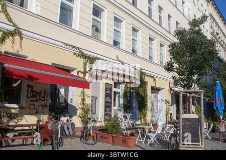 22 septembre 2010, Berlin, Brandebourg, Allemagne : Café à Schoenhauser Allee Prenzlauer Berg à Berlin Allemagne (crédit image : © Sergi ReboredoZUMA Wire) Banque D'Images