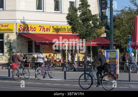 22 septembre 2010, Berlin, Brandebourg, Allemagne : Sukho thai Restaurant à Schoenhauser Allee Prenzlauer Berg à Berlin Allemagne (crédit image : © Sergi ReboredoZUMA Wire) Banque D'Images