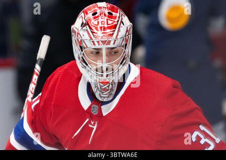 23 novembre 2019 : la gardienne des Canadiens de Montréal Carey Price (31 ans) pendant le match de la LNH entre les Rangers de New York et les Canadiens de Montréal au Centre Bell de Montréal, Canada. Daniel Lea/CSM(image de crédit : &copy ; Daniel Lea/CSM via ZUMA Wire) Banque D'Images