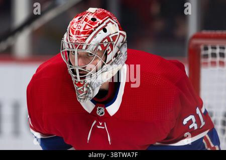 23 novembre 2019 : la gardienne des Canadiens de Montréal Carey Price (31 ans) pendant le match de la LNH entre les Rangers de New York et les Canadiens de Montréal au Centre Bell de Montréal, Canada. Daniel Lea/CSM(image de crédit : &copy ; Daniel Lea/CSM via ZUMA Wire) Banque D'Images