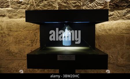 À l'intérieur de la Maiden Tower. Bakou, Azerbaïdjan. Banque D'Images