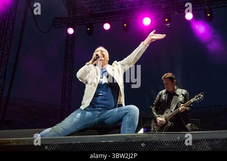 Arena, Vérone, Italie, 15 juillet 2025, simple Minds pendant simple Minds - concert de musique Banque D'Images