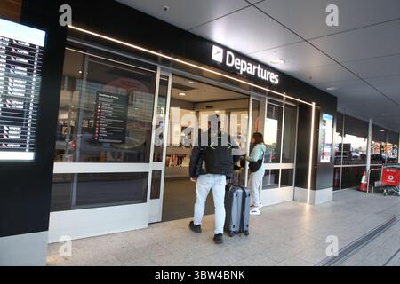 Sydney, Australie. 16 juillet 2025. Départs de l'aéroport international de Sydney. Crédit : Richard Milnes/Alamy Banque D'Images