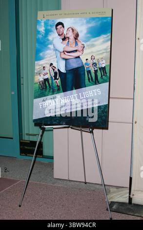 1 février 2008 - North Hollywood, CA, États-Unis - 31 janvier 2008 - North Hollywood, Californie - affiche. Academy of Television Arts & Sciences présente une soirée avec ''Friday Night Lights'' au Leonard Goldenson Theater. Crédit photo : Charles Harris/AdMedia (crédit image : © Glenn Weiner/ZUMA Wire) Banque D'Images