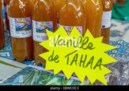 17 mars 2015, Polynésie française : marché couvert municipal de Papeete, Papeete, Tahiti, Polynésie française, Tahiti Nui, îles de la Société, Polynésie française, Pacifique Sud. (Crédit image : © Sergi Reboredo/ZUMA Wire) Banque D'Images