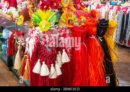 17 mars 2015, Polynésie française : marché couvert municipal de Papeete, Papeete, Tahiti, Polynésie française, Tahiti Nui, îles de la Société, Polynésie française, Pacifique Sud. (Crédit image : © Sergi Reboredo/ZUMA Wire) Banque D'Images