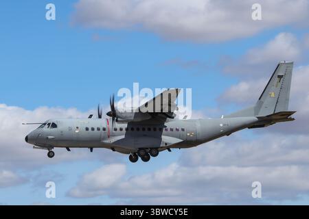 Fairford, Royaume-Uni. 16 juillet 2025. Les avions militaires du monde entier arrivent à l'avance pour le Royal International Air Tattoo (RIAT) de cette année qui aura lieu du vendredi 18 au dimanche 20 août. Crédit : Uwe Deffner/Alamy Live News Banque D'Images