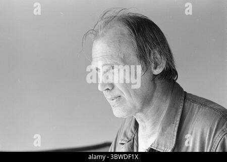 Aktuell 32 - 4 - 1972 : été cinématographique dans le sud de la Norvège C'est l'été du cinéma et de la littérature norvégiens dans le sud de la Norvège. Norsk film A/S et Team-film battent leur plein avec deux productions. Norsk film s'est concentré sur 'Omgivelser' de Kjell Askildsen, Team-film traite avec Sigbjørn Hølmebakk et 'Jentespranget'. Peter Lindgren pendant le tournage du film Omgivelser. Photo : ODD Ween / Aktuell / NTB ***LA PHOTO N'EST PAS TRAITÉE*** *le texte est traduit automatiquement* Banque D'Images