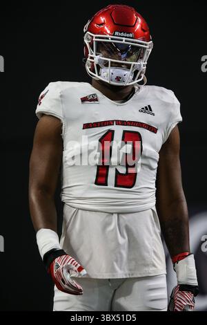 04 février 2023 : Ethan Price (10), attaquant des Eagles de l'est de