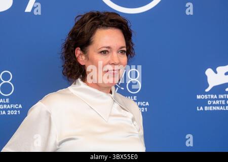 3 septembre 2021, Neumarkt, Neumarkt, Allemagne : Olivia Colman assiste au photocall de 'The Lost Daughter' lors du 78e Festival du film de Venise au Palazzo del Casino sur le Lido à Venise, Italie, le 3 septembre 2021. Photo : Alec Michael (crédit image : © Alec Michael via ZUMA Press) Banque D'Images