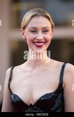 4 septembre 2021, Venise, Italie : Sarah Gadon assiste à la première Dune dans le cadre du 78e Festival international du film de Venise à Venise, Italie, le 03 septembre 2021. Photo de Paolo Cotello/imageSPACE (crédit image : © imageSPACE via ZUMA Press Wire) Banque D'Images