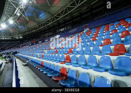 21 septembre 2021, VALENCE, VALENCE, ESPAGNE : vue générale lors du match de Santander League entre Levante UD et le RC Celta de Vigo au stade Ciutat de Valencia le 21 septembre 2021, à Valence, Espagne. (Crédit image : © Ivan Terron/AFP7 via ZUMA Press Wire) Banque D'Images