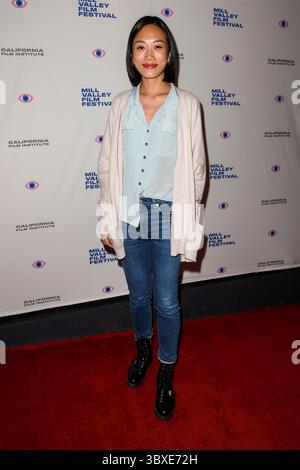 16 octobre 2021, San Rafael, CA, États-Unis : la productrice Anita Guo arrive à la projection de â€˜Foundâ€™ du Mill Valley film Festival au Smith Rafael film Center le 16 octobre 2021 à San Rafael, Californie. Photographie de Christopher Victorio/imageSPACE pour le Mill Valley film Festival (image crédit : © imageSPACE via ZUMA Press Wire) Banque D'Images