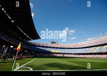24 octobre 2021, Barcelone, Espagne : vue générale lors du match de Liga entre le FC Barcelone et le Real Madrid au Camp Nou à Barcelone, Espagne. (Crédit image : © David Ramirez/DAX via ZUMA Press Wire) Banque D'Images