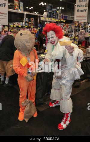 6 octobre 2017 - New York, NY, États-Unis d'Amérique - Javits Convention Center, New York, États-Unis, 06 octobre 2017 - des milliers de fans de bandes dessinées ont participé au deuxième jour du New York Comic Con 2017 aujourd'hui à New York. (Crédit image : © Luiz Rampelotto/ZUMA Press Wire) Banque D'Images