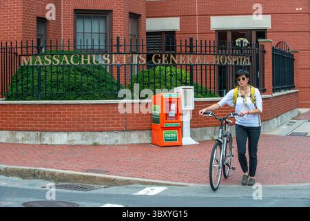 17 août 2018, Boston, Massachusetts, États-Unis : Massachusetts General Hospital, Boston, Massachusetts, États-Unis (crédit image : © Sergi Reboredo/ZUMA Press Wire) Banque D'Images