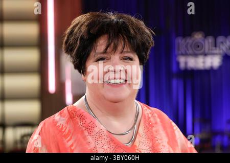 Ingrid Kühne BEI der Aufzeichnung der WDR-Talkshow Kölner Treff im WDR Studio BS 3. Köln, 18.07.2025 *** Ingrid Kühne à l'enregistrement du talk-show WDR Kölner Treff dans WDR Studio BS 3 Cologne, 18 07 2025 Foto :XR.xSchmiegeltx/xFuturexImagex koelner treff1807 5727 Banque D'Images