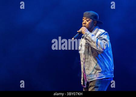 18 décembre 2021, Chicago, Illinois, États-Unis : TWISTA (CARL TERRELL MITCHELL) lors de la iHeartRadio WGCI Big Jam au United Center à Chicago, Illinois (crédit image : © Daniel DeSlover/ZUMA Press Wire) Banque D'Images