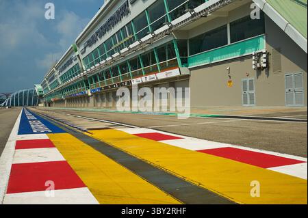 Circuit de formule 1 de Singapour Banque D'Images