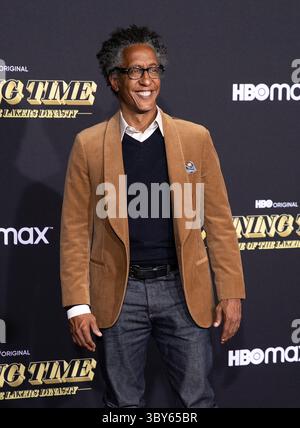 2 mars 2022, Los Angeles, CA, USA : André Royo assiste à la première de ''Winning Time : The Rise of the Lakers Dynasty'' de HBO au Theatre at Ace Hotel le 2 mars 2022 à Los Angeles, Californie. (Crédit image : © imageSPACE via ZUMA Press Wire) Banque D'Images