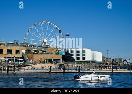 helsinki finlande divers endroits personnes et lieux touristiques - SkyWheel Helsinki Banque D'Images
