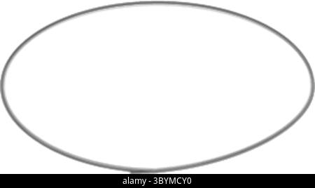 Une paire de boucles d'oreilles minces en argent poli sont montrées sur un fond blanc propre, soulignant leur design minimaliste. Illustration de Vecteur