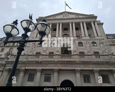 La Banque d'Angleterre dans la ville de Londres Banque D'Images