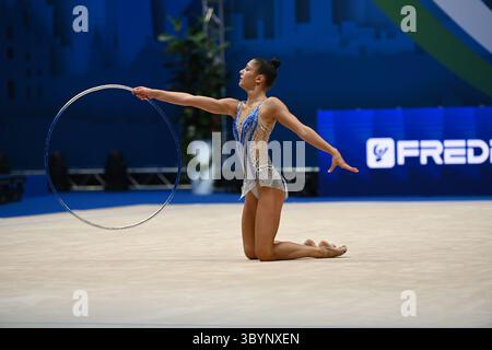 Milan, Italie. 20 juillet 2025. Sofia Raffaeli, gagnante de la finale du panier crédit : Independent photo Agency/Alamy Live News Banque D'Images