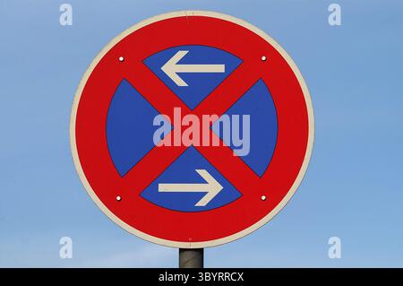 Aucun signe d'arrêt Banque D'Images