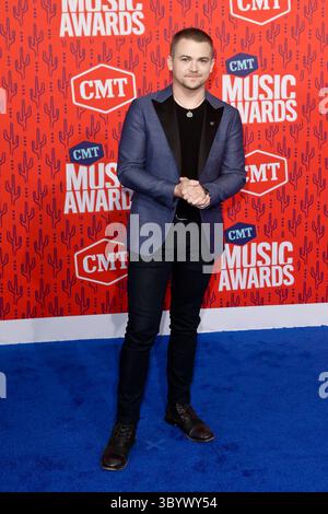 5 juin 2019 - Nashville, Tennessee, États-Unis - NASHVILLE - 5 juin : Hunter Hayes assiste aux CMT Music Awards 2019 au Bridgestone Arena le 5 juin 2019 à Nashville, Tennessee. (Crédit image : © Debby Wong/ZUMA Press Wire) Banque D'Images