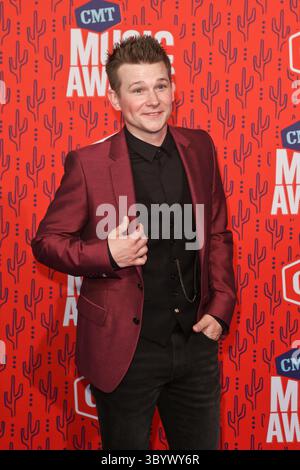 5 juin 2019 - Nashville, Tennessee, États-Unis - NASHVILLE - 5 juin : Cash Campbell assiste aux CMT Music Awards 2019 au Bridgestone Arena le 5 juin 2019 à Nashville, Tennessee. (Crédit image : © Debby Wong/ZUMA Press Wire) Banque D'Images