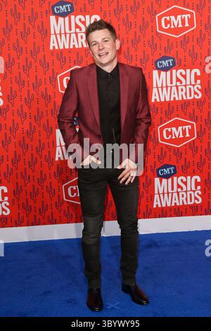 5 juin 2019 - Nashville, Tennessee, États-Unis - NASHVILLE - 5 juin : Cash Campbell assiste aux CMT Music Awards 2019 au Bridgestone Arena le 5 juin 2019 à Nashville, Tennessee. (Crédit image : © Debby Wong/ZUMA Press Wire) Banque D'Images