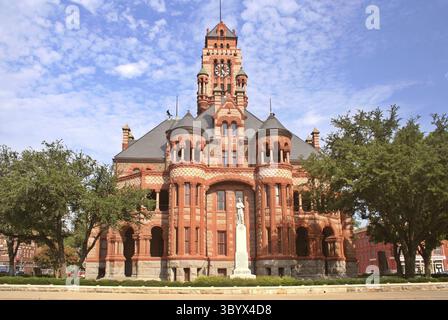 Ellis County Courthouse situé à Waxahachie, Texas Banque D'Images
