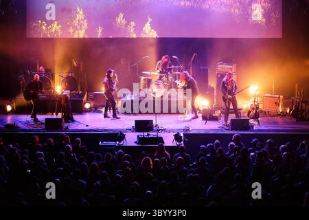11 avril 2019 - Tilburg, pays-Bas - pays-Bas, Tilburg - 11 avril 2019. Le groupe de folk metal finlandais Hexship donne un concert lors du festival de metal néerlandais Roadburn Festival 2019 à Tilburg. (Crédit photo : Gonzales photo - Peter Troest) (crédit image : © Peter Troest/Gonzales photo via ZUMA Press) Banque D'Images