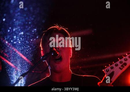 12 avril 2019 - Tilburg, pays-Bas - pays-Bas, Tilburg - 12 avril 2019. Le groupe de metal britannique Conjurer donne un concert lors du festival de metal néerlandais Roadburn Festival 2019 à Tilburg. (Crédit photo : Gonzales photo - Peter Troest) (crédit image : © Peter Troest/Gonzales photo via ZUMA Press) Banque D'Images