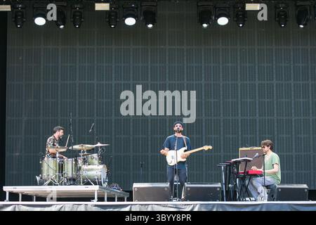 15 juin 2019 - Oslo, Norvège - Oslo, Norvège - 15 juin 2019. Le chanteur et compositeur anglais Charles Watson donne un concert lors du festival de musique norvégien Piknik i Parken 2019 à Oslo. (Crédit photo : Gonzales photo - Stian S. MÃÂ¸ller) (crédit image : © Stian S. Moller/Gonzales photo via ZUMA Press) Banque D'Images