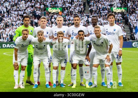 13 août 2019, Copenhague, Danemark : Copenhague, Danemark. 13 août 2019. La formation du FC Copenhague pour le match de qualification en Ligue des Champions entre le FC Copenhague et le Red Star Belgrade à Telia Parken. (Crédit photo : Gonzales photo - Dejan Obretkovic) (crédit image : © Dejan Obretkovic/Gonzales photo via ZUMA Press) Banque D'Images