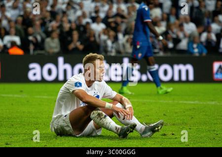 13 août 2019, Copenhague, Danemark : Copenhague, Danemark. 13 août 2019. Viktor Fischer (7) du FC Copenhague vu lors du match de qualification en Ligue des Champions entre le FC Copenhague et le Red Star Belgrade à Telia Parken. (Crédit photo : Gonzales photo - Dejan Obretkovic) (crédit image : © Dejan Obretkovic/Gonzales photo via ZUMA Press) Banque D'Images