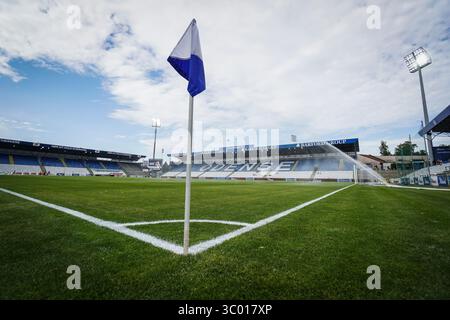 18 juillet 2022, Danemark, Odense : Odense, Danemark. 18 juillet 2022. Nature Energy Park est prêt pour le match de Superliga 3F entre Odense Boldklub et le FC Nordsjaelland à Odense., Credit :Kent Rasmussen / ZUMA Press (Credit image : © Kent Rasmussen/Gonzales photo via ZUMA Press) Banque D'Images